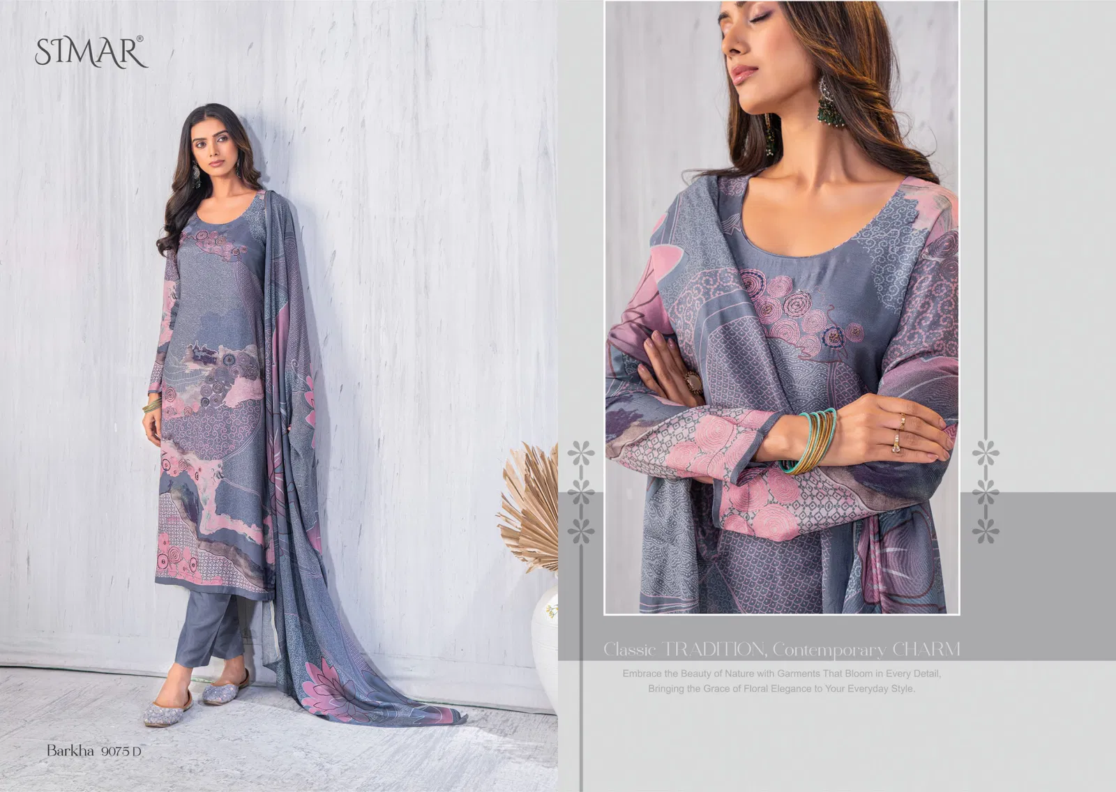 Barkha By Glossy Cotton Digital Printed Dress Material Wholesale Shop In Surat